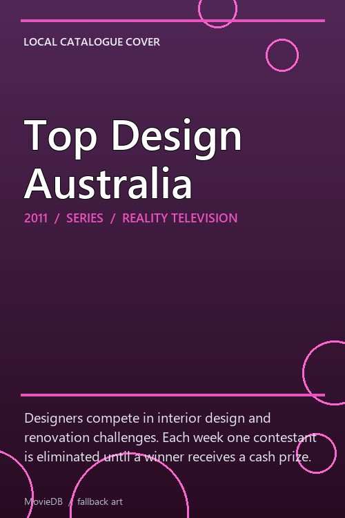Top Design Australia poster