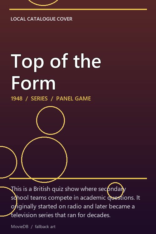 Top of the Form poster