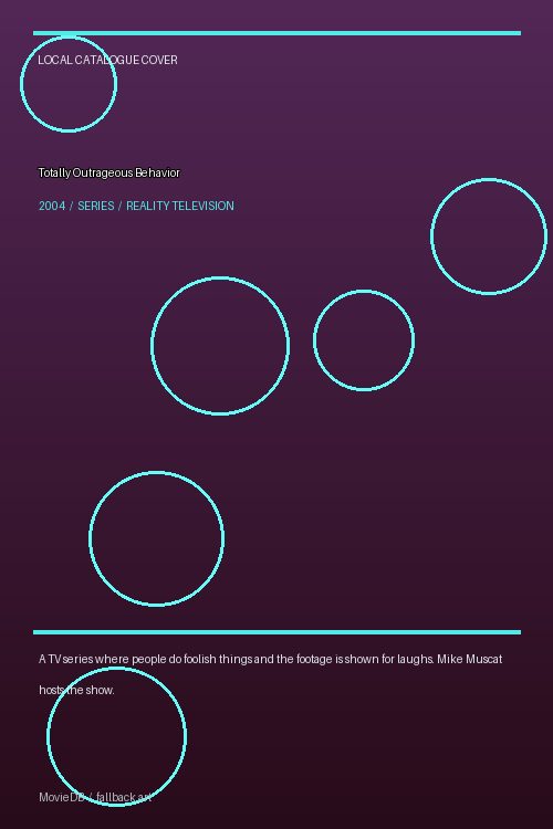 Totally Outrageous Behavior poster