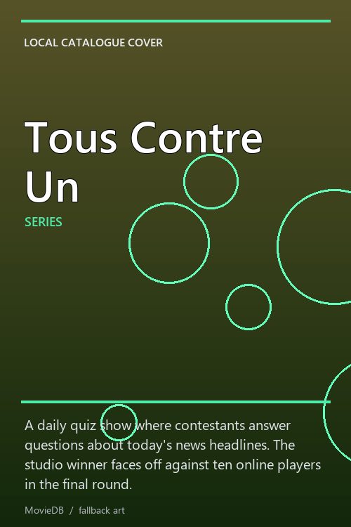 Tous Contre Un poster