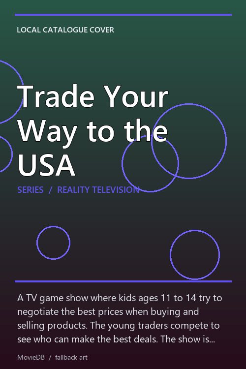 Trade Your Way to the USA poster