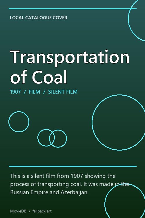 Transportation of Coal poster