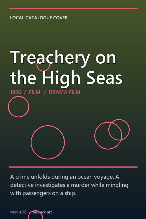 Treachery on the High Seas poster