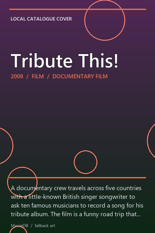 Tribute This! poster