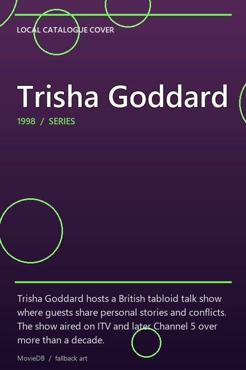 Trisha Goddard poster