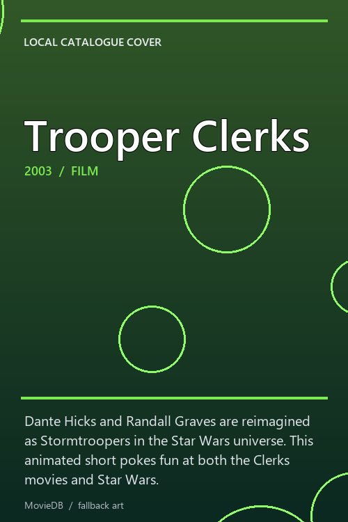 Trooper Clerks poster