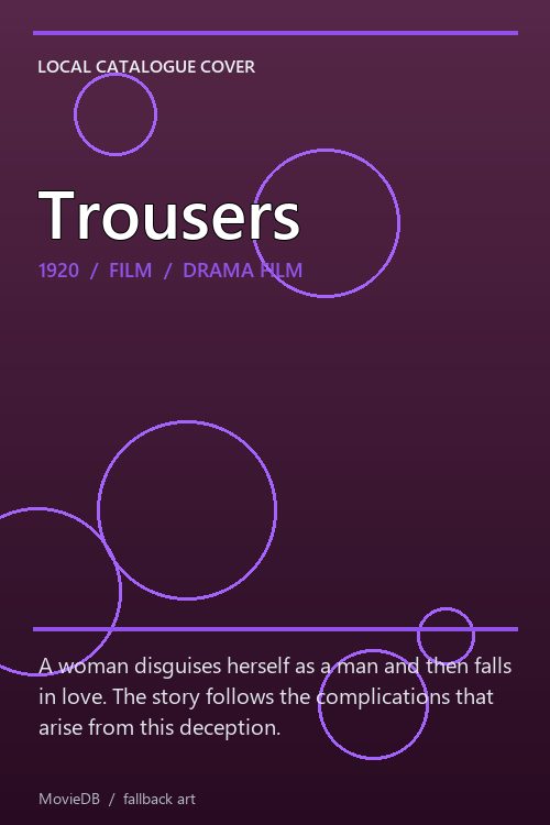 Trousers poster