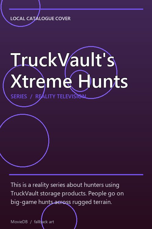 TruckVault's Xtreme Hunts poster
