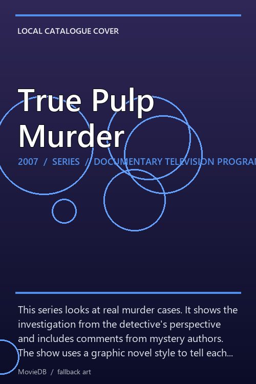 True Pulp Murder poster