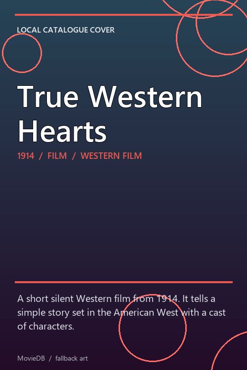 True Western Hearts poster