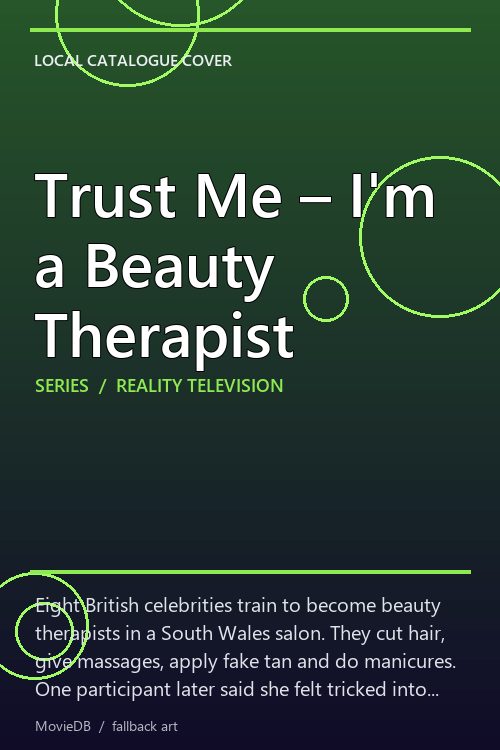 Trust Me – I'm a Beauty Therapist poster