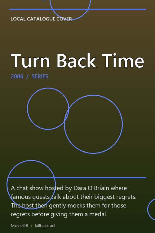 Turn Back Time poster