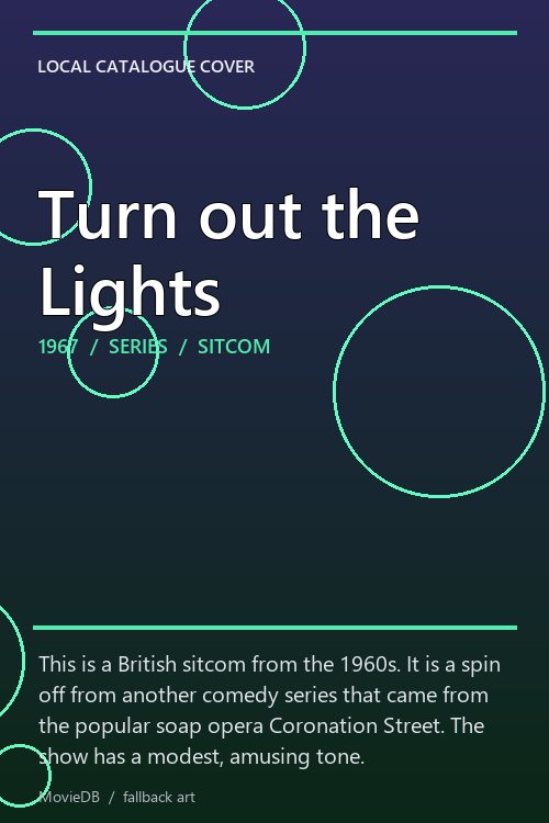 Turn out the Lights poster