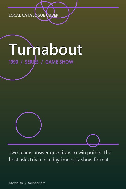 Turnabout poster
