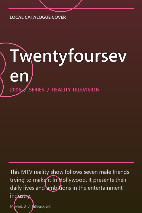 Twentyfourseven poster