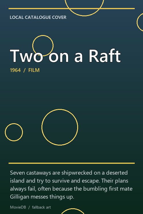 Two on a Raft poster