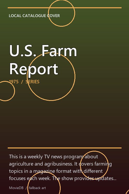 U.S. Farm Report poster