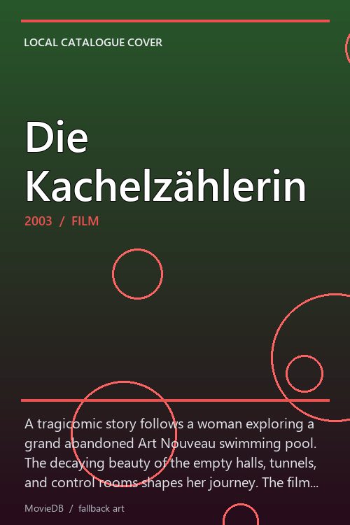 Die Kachelzählerin poster