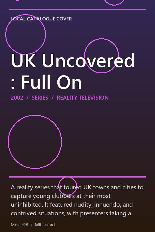 UK Uncovered : Full On poster