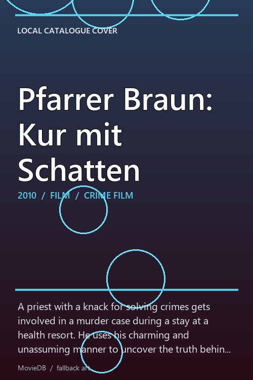 Pfarrer Braun: Kur mit Schatten poster
