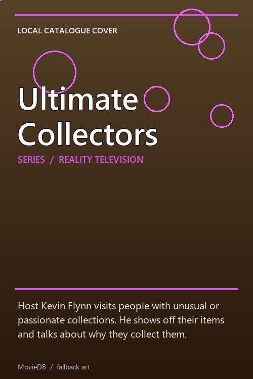 Ultimate Collectors poster