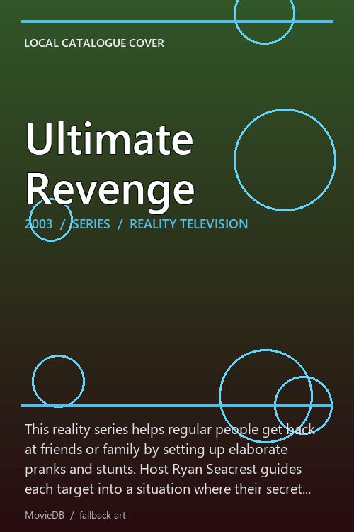 Ultimate Revenge poster