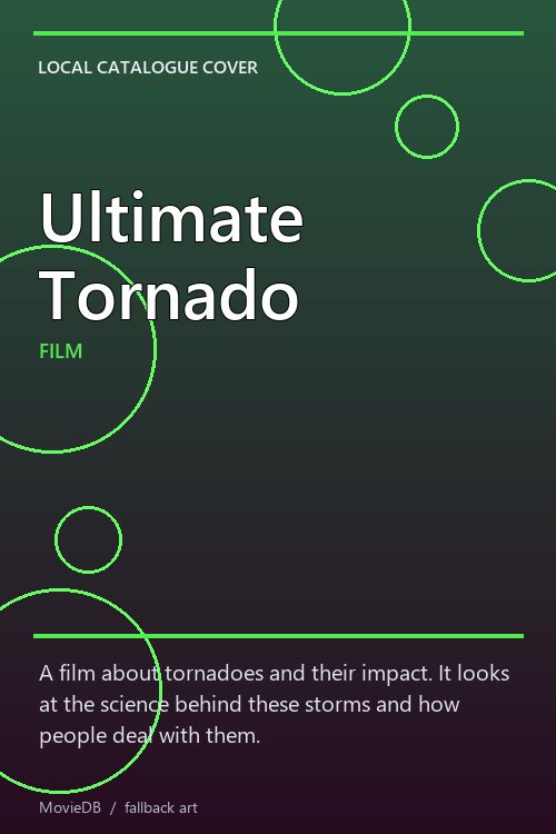 Ultimate Tornado poster