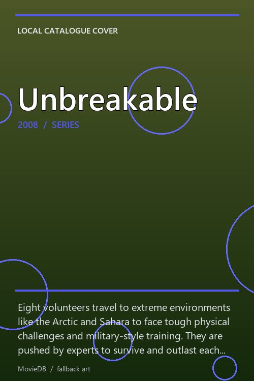 Unbreakable poster