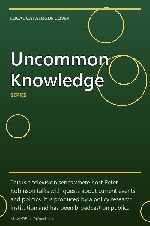 Uncommon Knowledge poster
