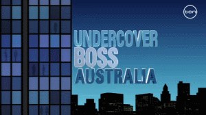 Undercover Boss Australia poster