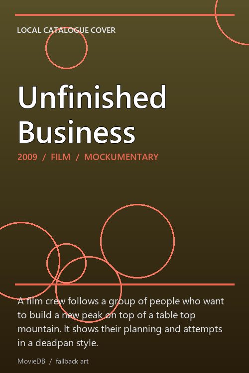 Unfinished Business poster