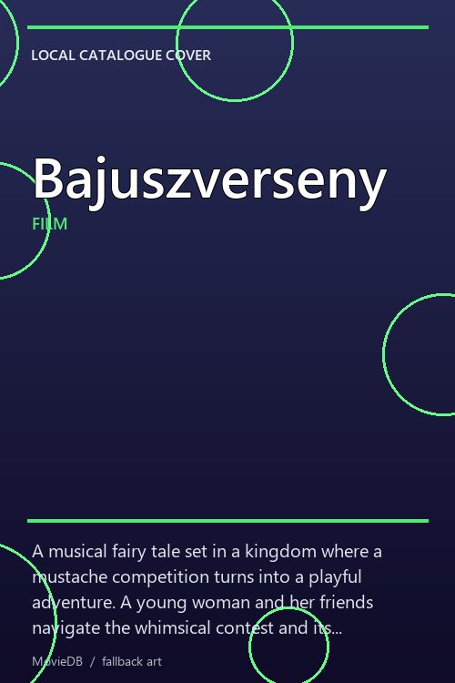 Bajuszverseny poster