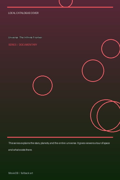 Universe: The Infinite Frontier poster