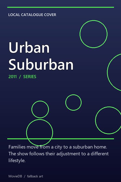Urban Suburban poster