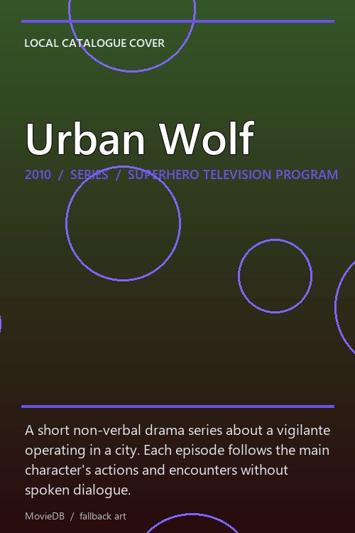 Urban Wolf poster