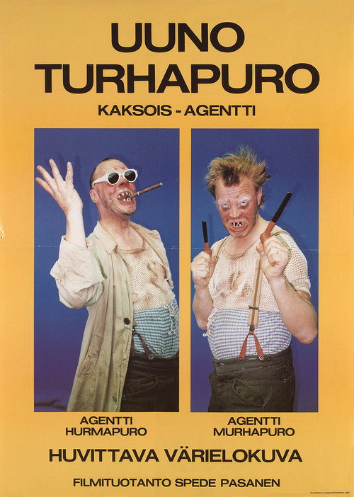 Uuno Turhapuro – kaksoisagentti poster