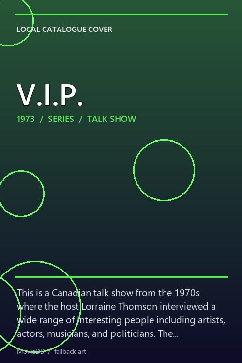 V.I.P. poster