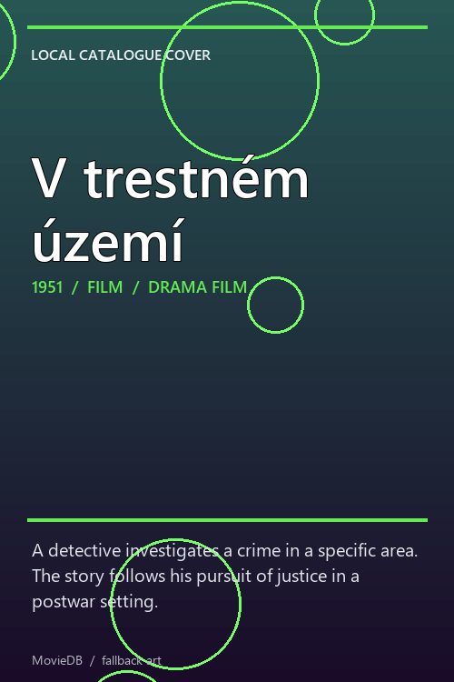 V trestném území poster