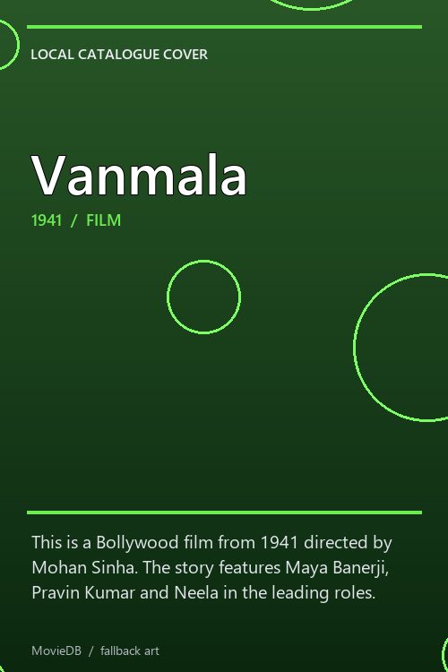 Vanmala poster