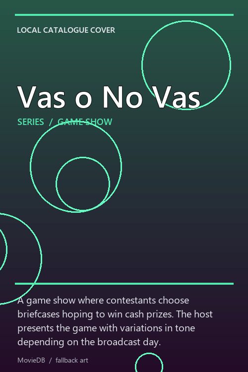 Vas o No Vas poster
