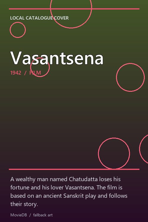 Vasantsena poster