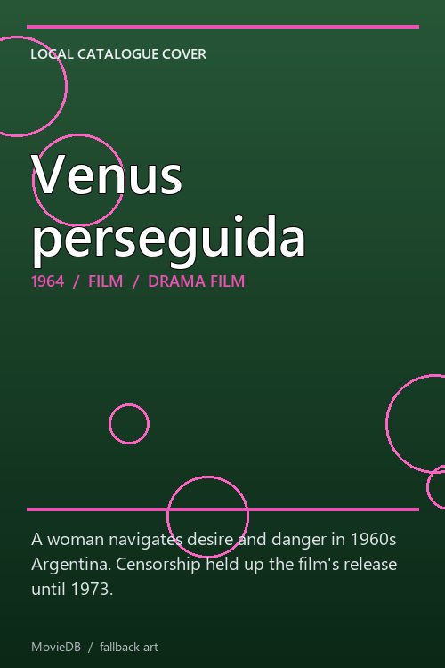 Venus perseguida poster
