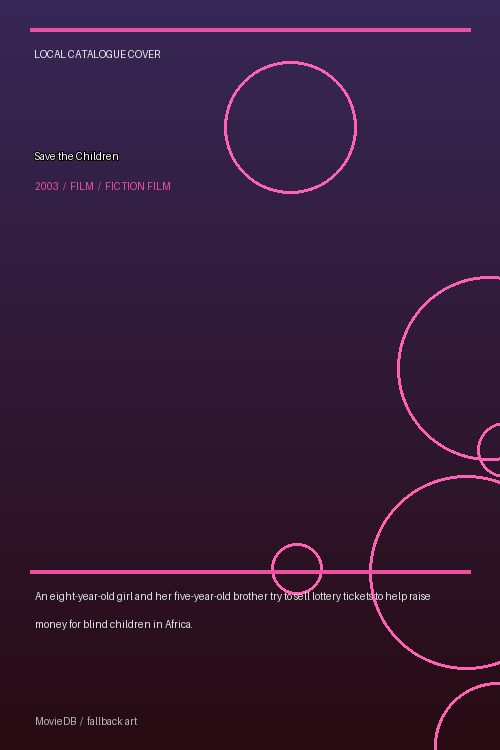 Save the Children poster