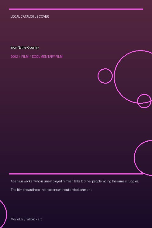 Your Native Country poster