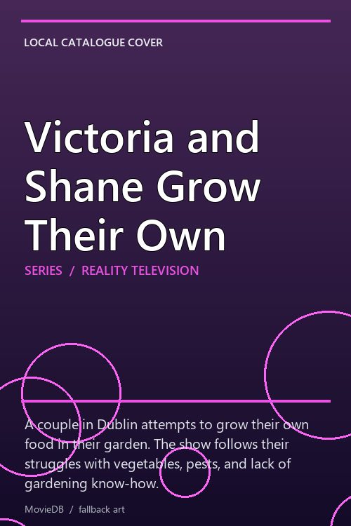 Victoria and Shane Grow Their Own poster