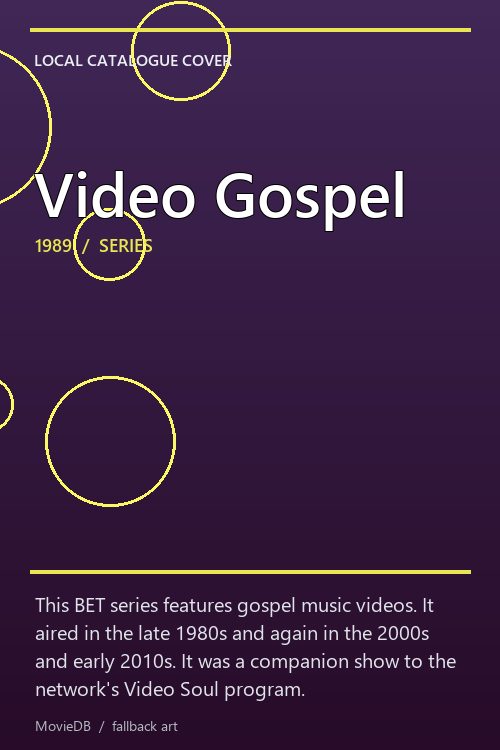 Video Gospel poster
