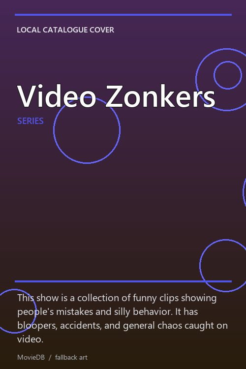 Video Zonkers poster