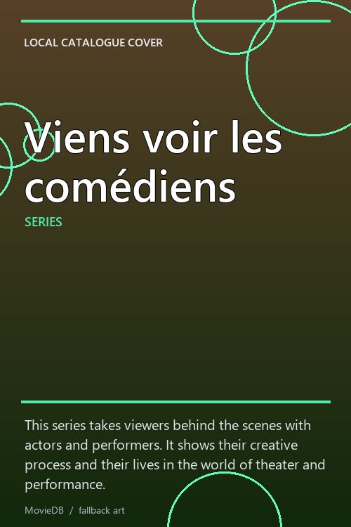 Viens voir les comédiens poster