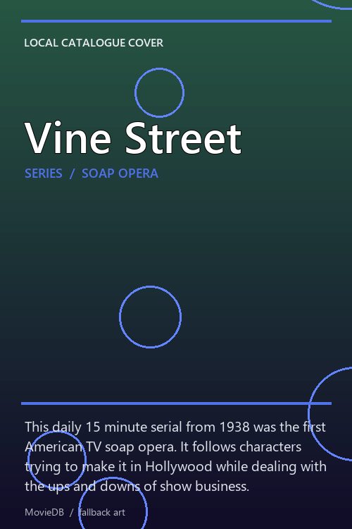 Vine Street poster