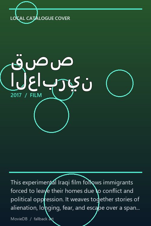 قصص العابرين poster